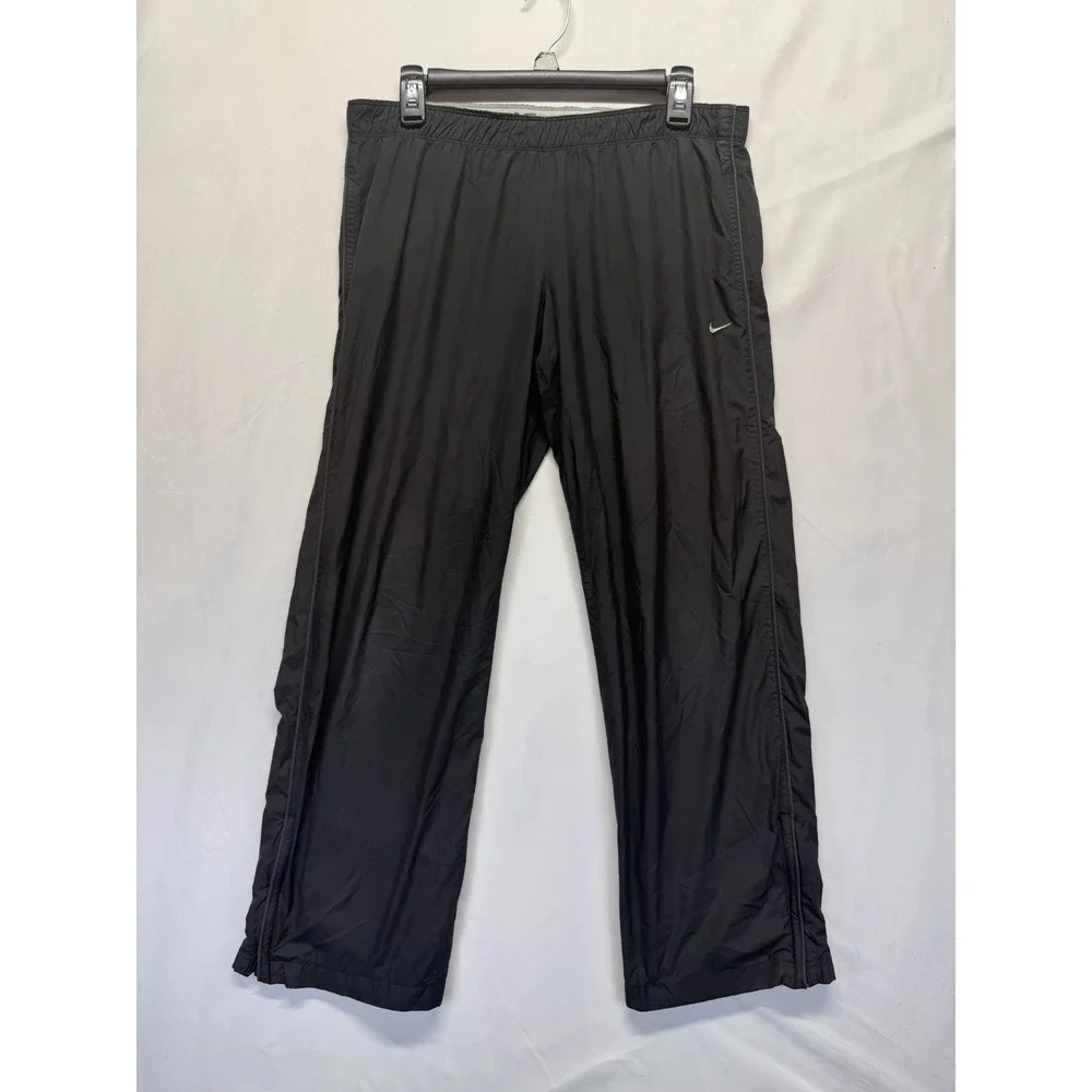 Nike The‎ Athletic Dept Track Pants Mens Medium Black Swoosh Logo Gym & Training